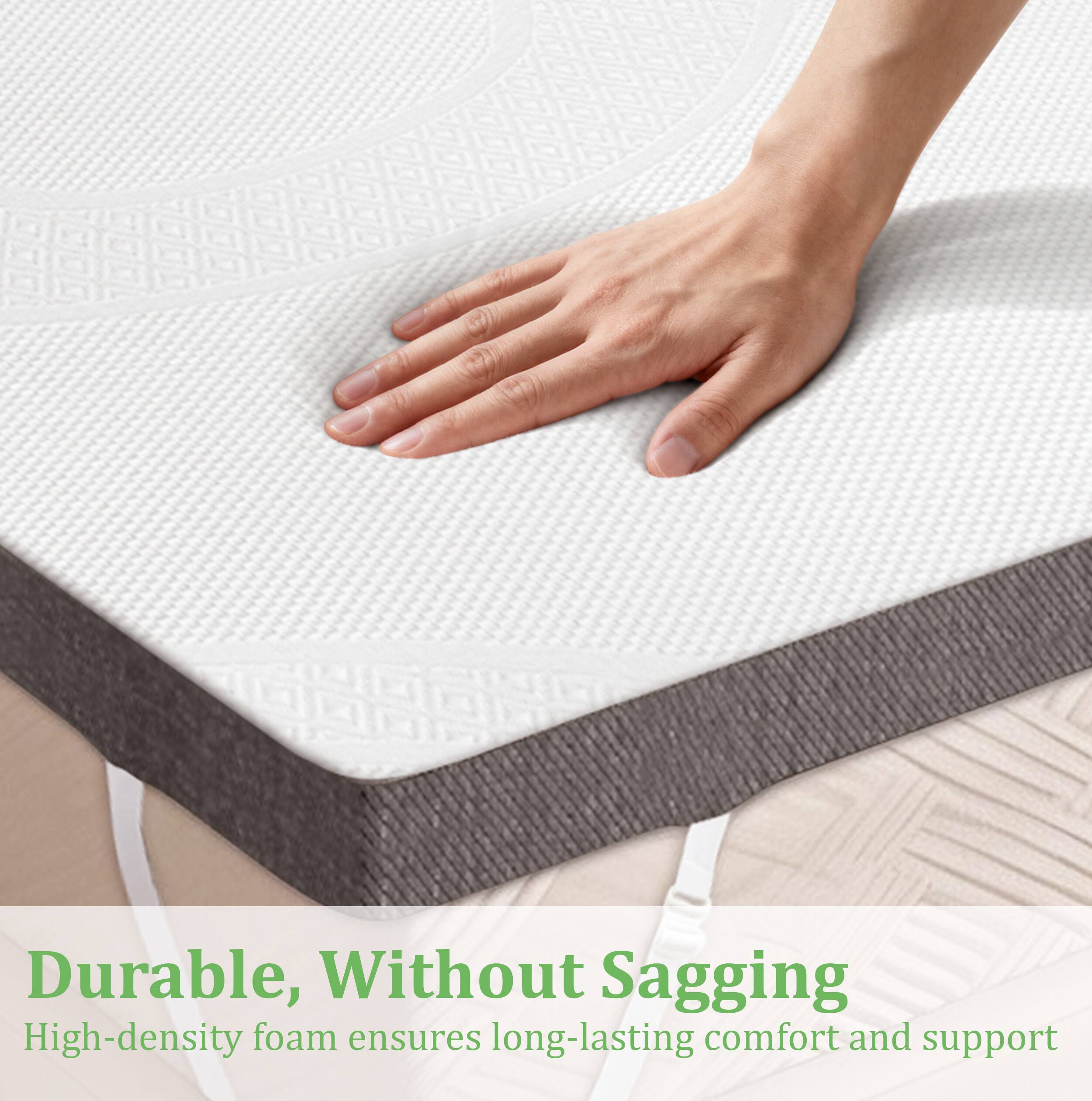 Durable, Without Sagging  
High-density foam ensures long-lasting comfort and support