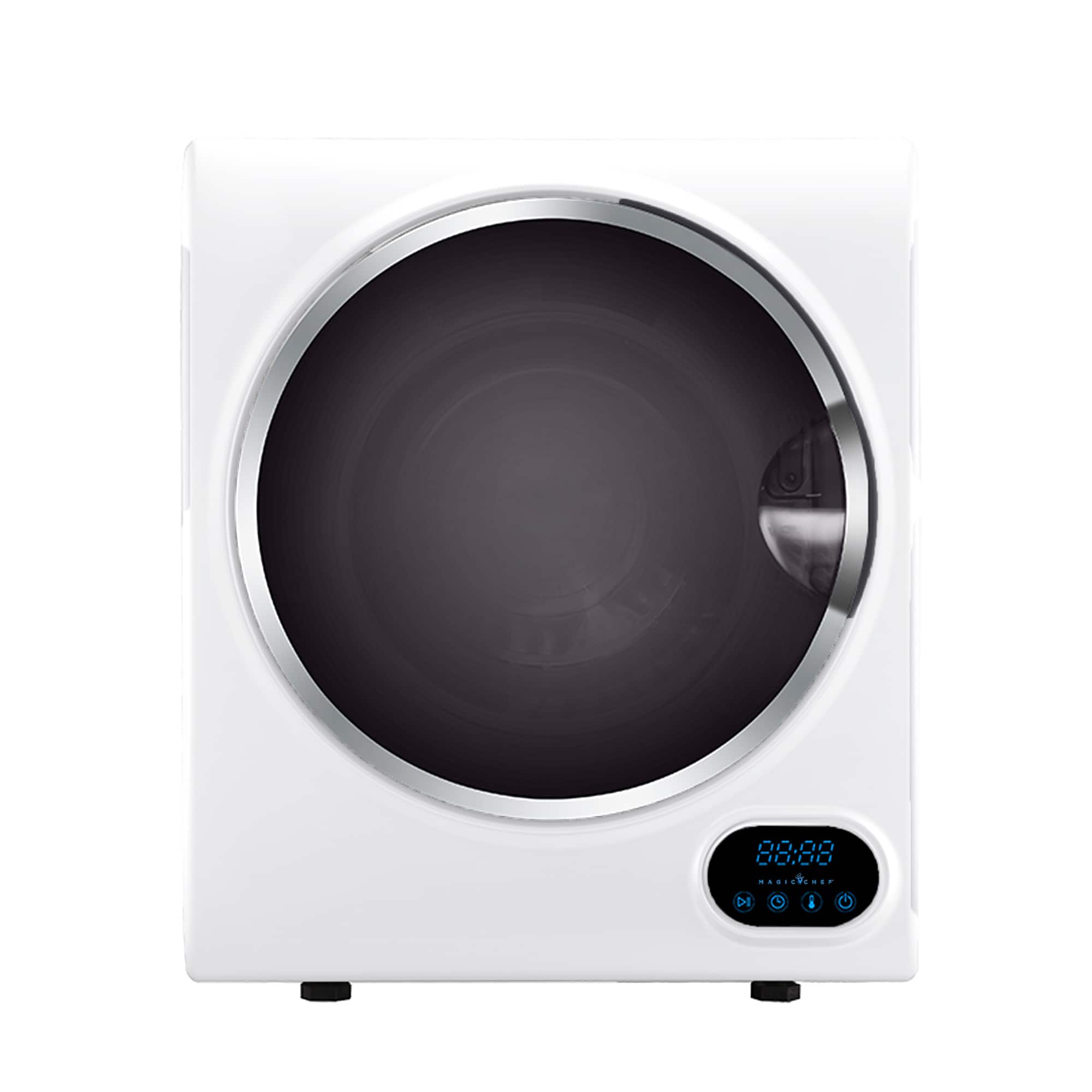 Magic Chef - 1.5 cu ft. Vented Compact Electric Dryer with Sensor - White