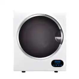 Magic Chef - 1.5 cu ft. Vented Compact Electric Dryer with Sensor - White