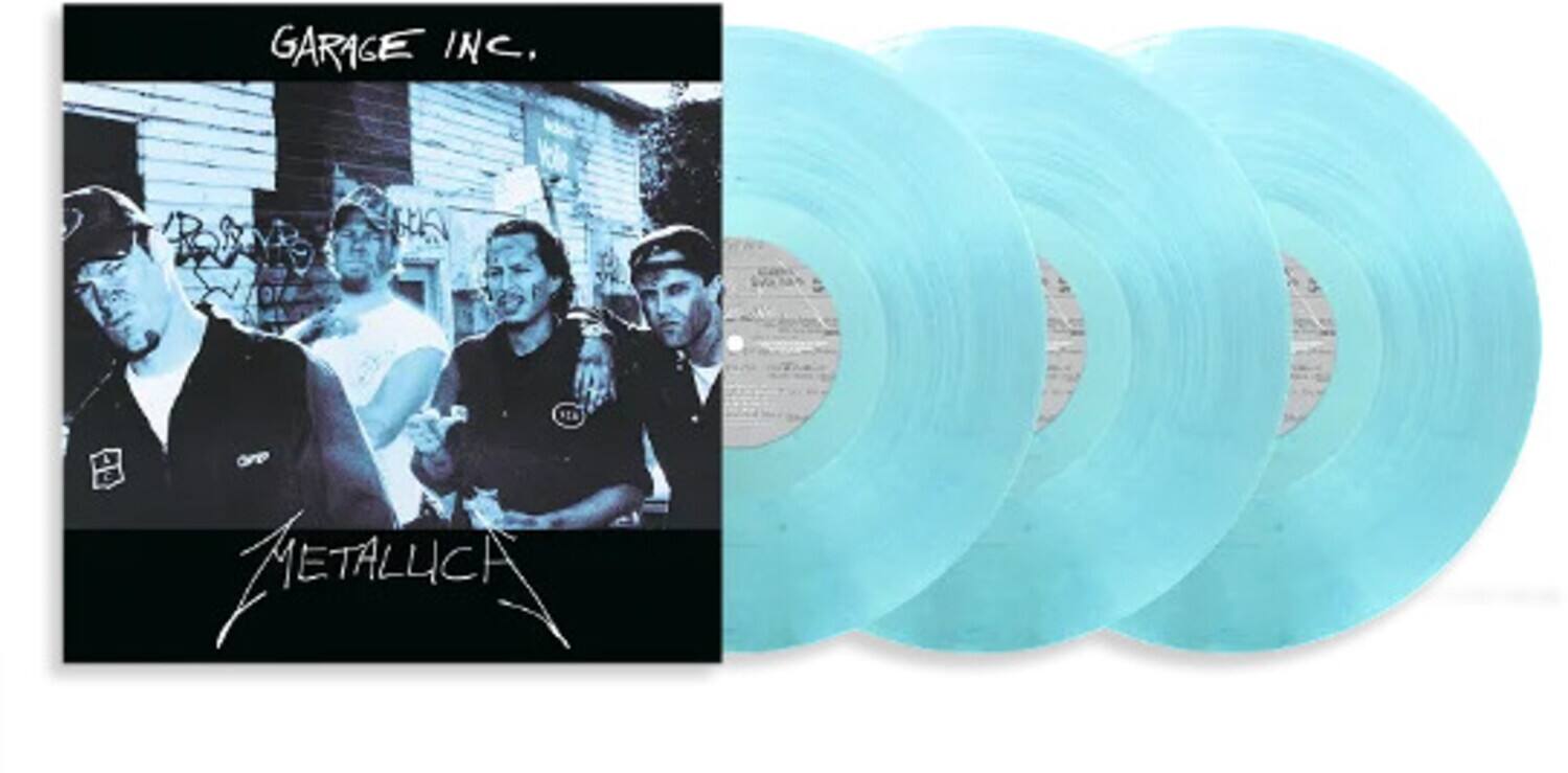 Metallica - Garage Inc - 'Fade To Blue' Colored Vinyl   - VINYL LP