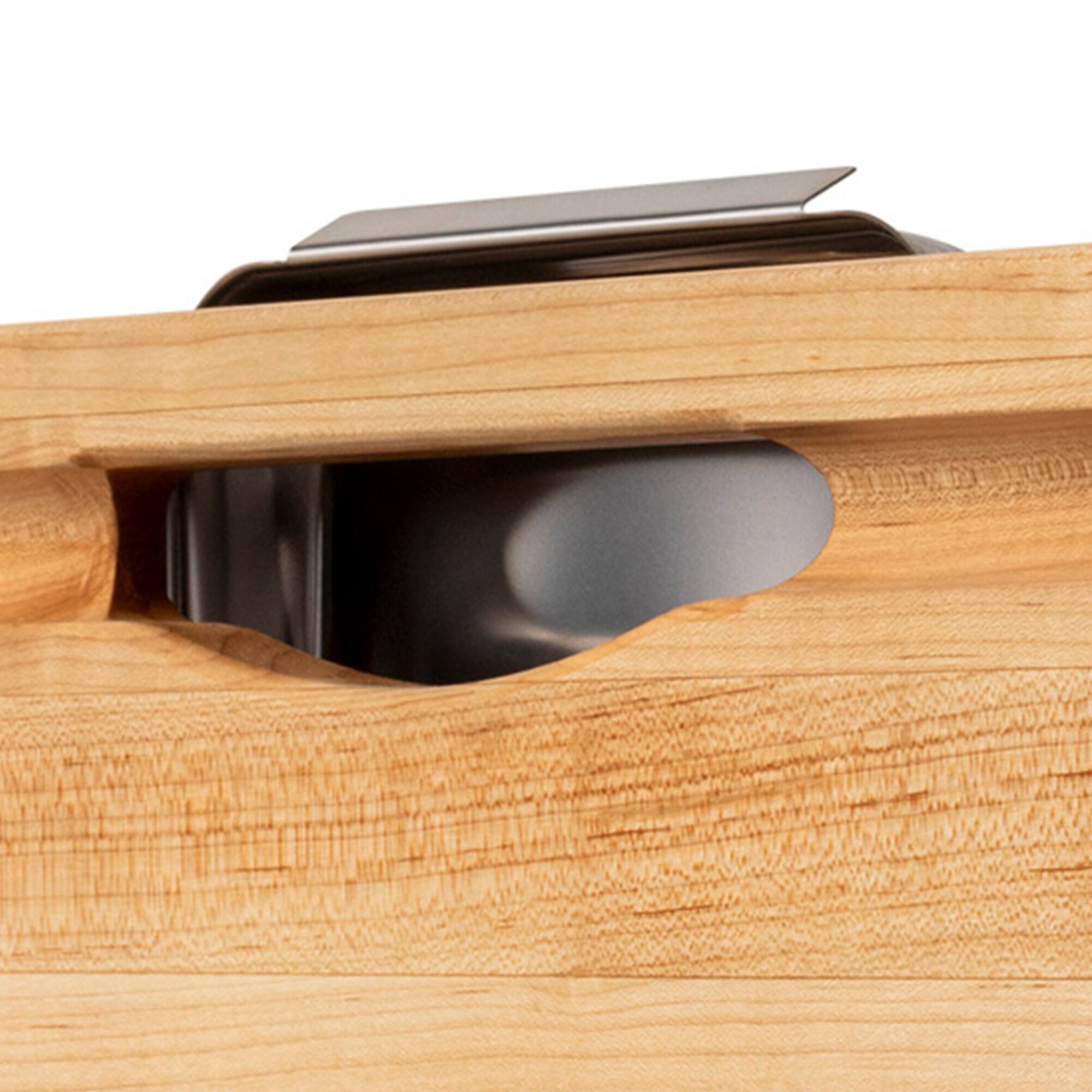 Alt View 8. John Boos - John Boos Reversible Wood Cutting Board with Juice Groove & Tray, Maple - Brown.