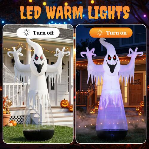 LED WARM LIGHTS

Turn off

Turn on

"Happy Halloween"