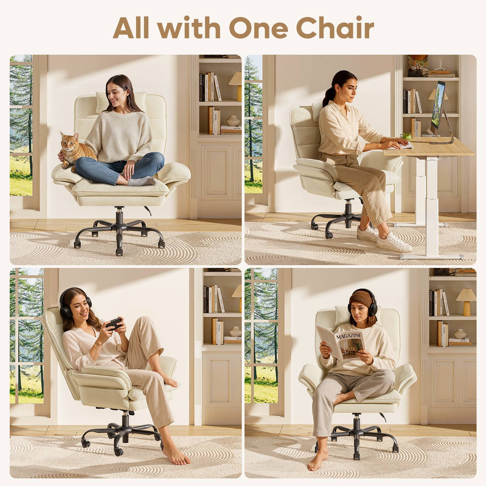 All with One Chair

MAGAZINE