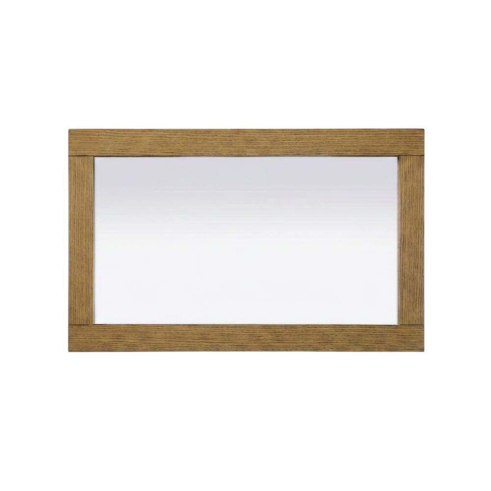 Elegant Kitchen and Bath - Noah Wooden Rectangle Mirror 18 x 32 - Honey Teak price history on PriceWatchPro