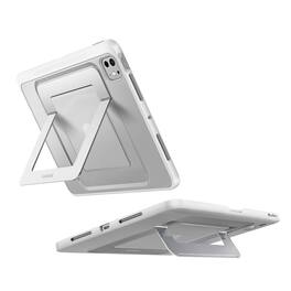 TORRAS - Ostand K1 Guardian,Ultra Slim & Portable iPad Case with adjustable stable stand for iPad Pro 13 inch M4/M5 - White