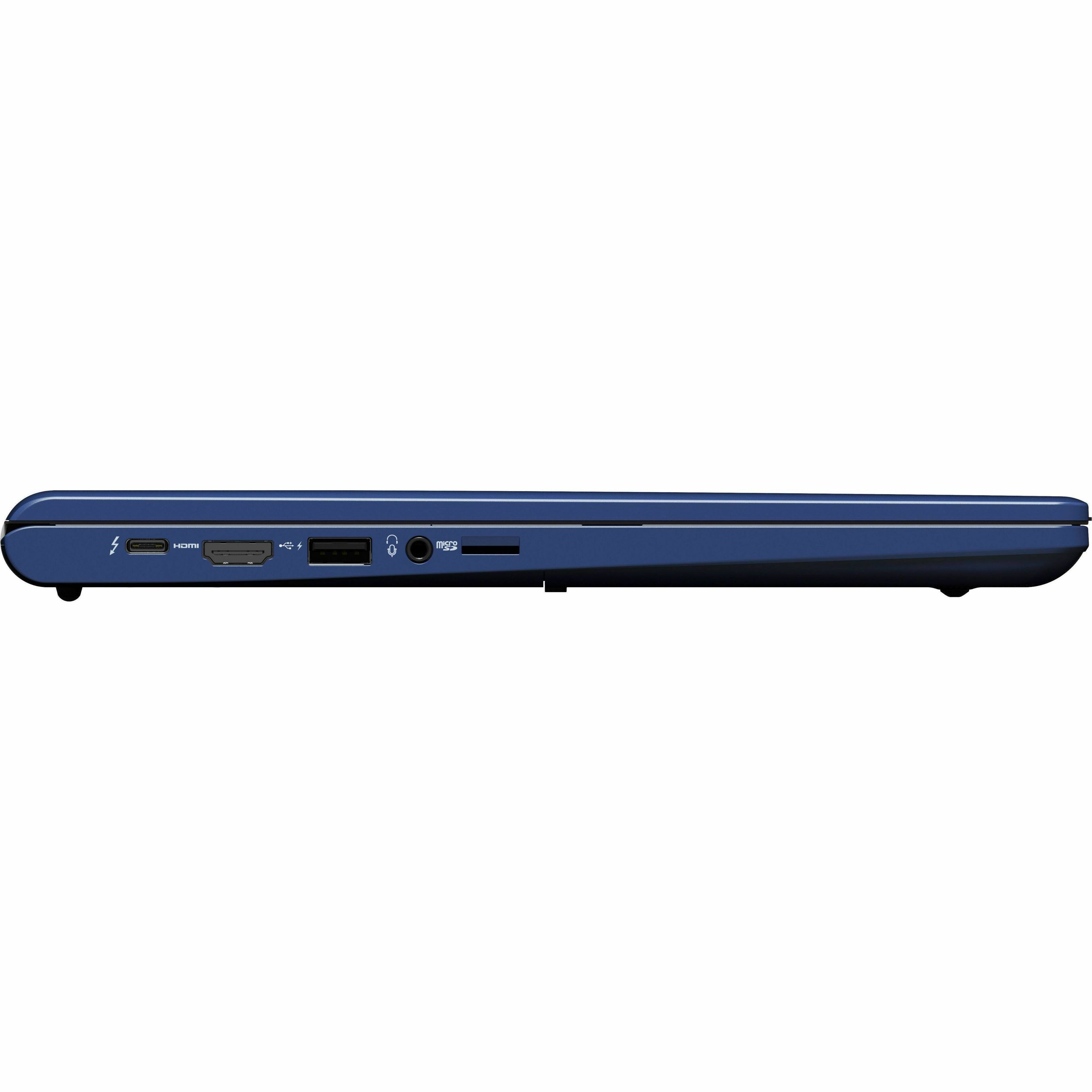 Alt View 7. Toshiba - Dynabook Portege Z40L Z40L-N 14" Copilot+ PC Notebook - WUXGA - Intel Core Ultra 7 258V - 32 GB - 1 TB SSD - Dark Tech - Dark Tech Blue Metallic.