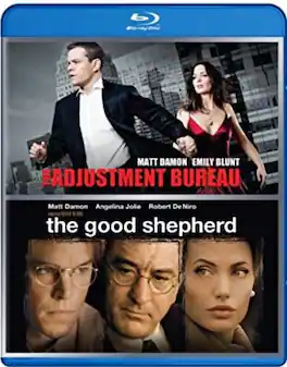 The Adjustment Bureau / The Good Shepherd - BLU-RAY
