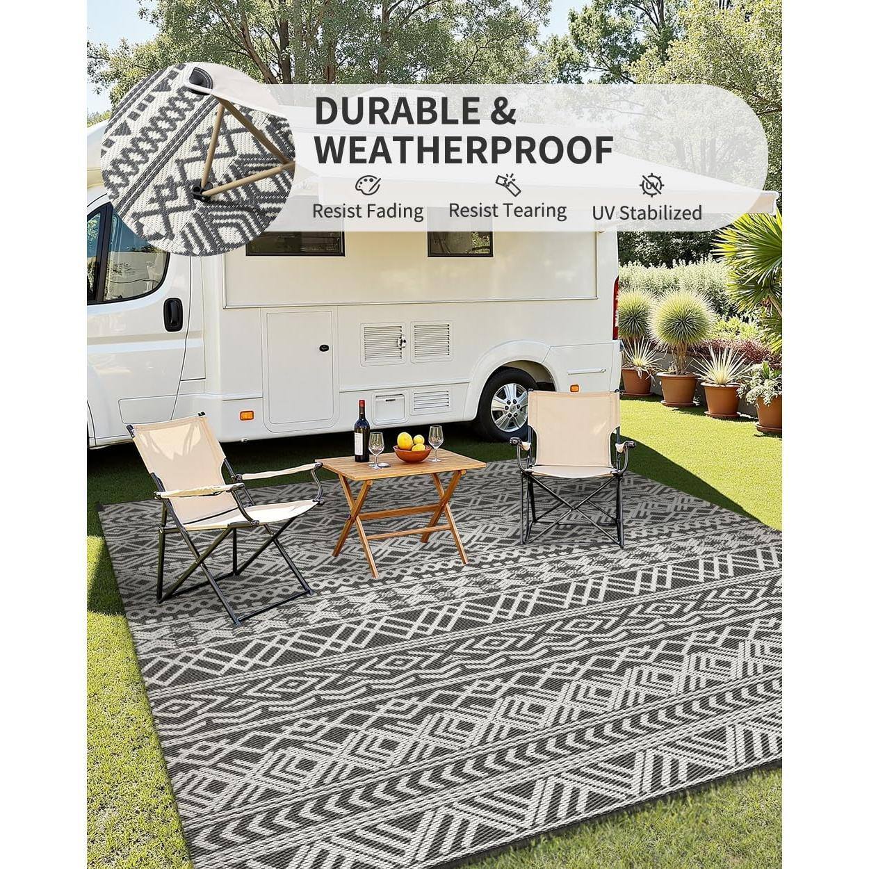 DURABLE & WEATHERPROOF  
Resist Fading  
Resist Tearing  
UV Stabilized