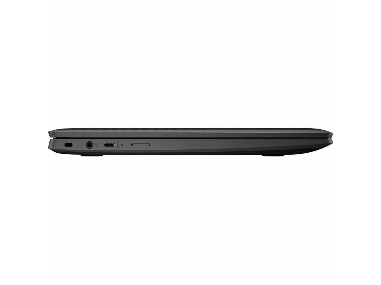 Alt View 8. HP - HP Fortis G11 14" Chromebook N100 4GB 32GB eMMC ChromeOS 9R389UTABA - Black.