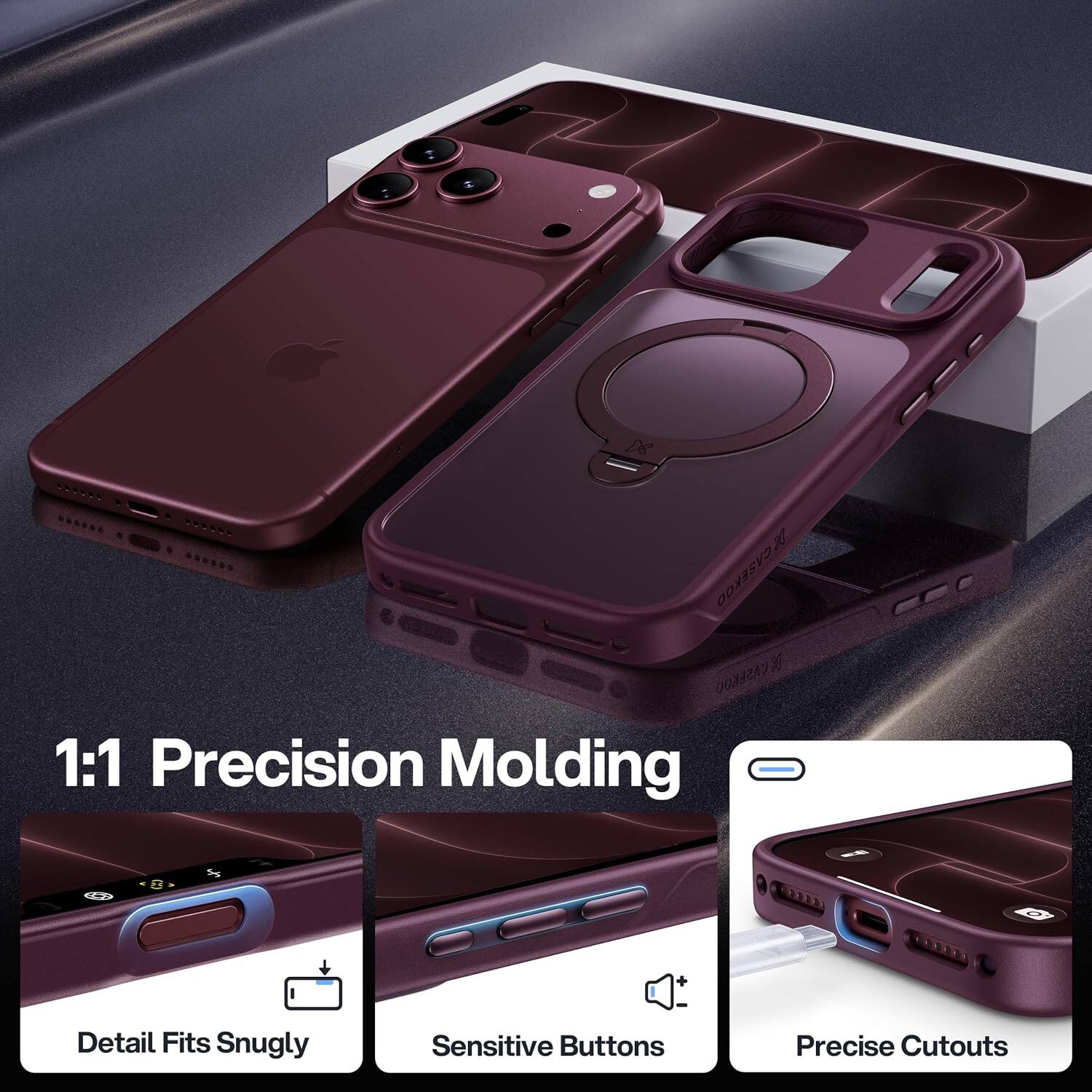 1:1 Precision Molding

Detail Fits Snugly

Sensitive Buttons

Precise Cutouts