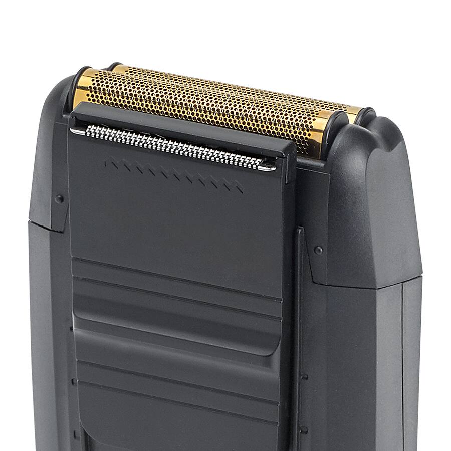 Left. StyleCraft - Absolute Zero Foil Shaver with Built-in Retractable Trimmer, USB-C Rechargeable - Black.