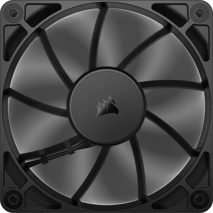 Extention Fan CORSAIR RS120 120mm PWM Computer Case Fan Expansion Fan Black CO ...