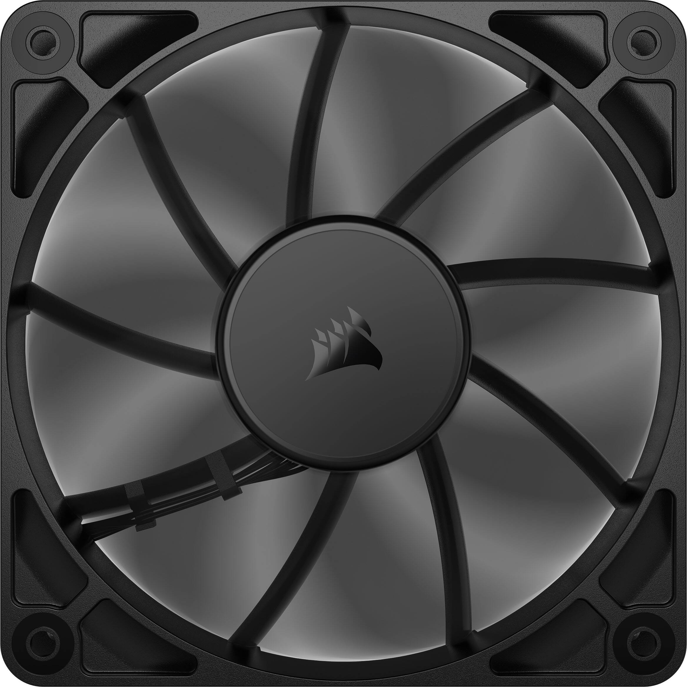 Left. CORSAIR - RS120 120mm PWM Computer Case Fan Expansion Fan - Black.