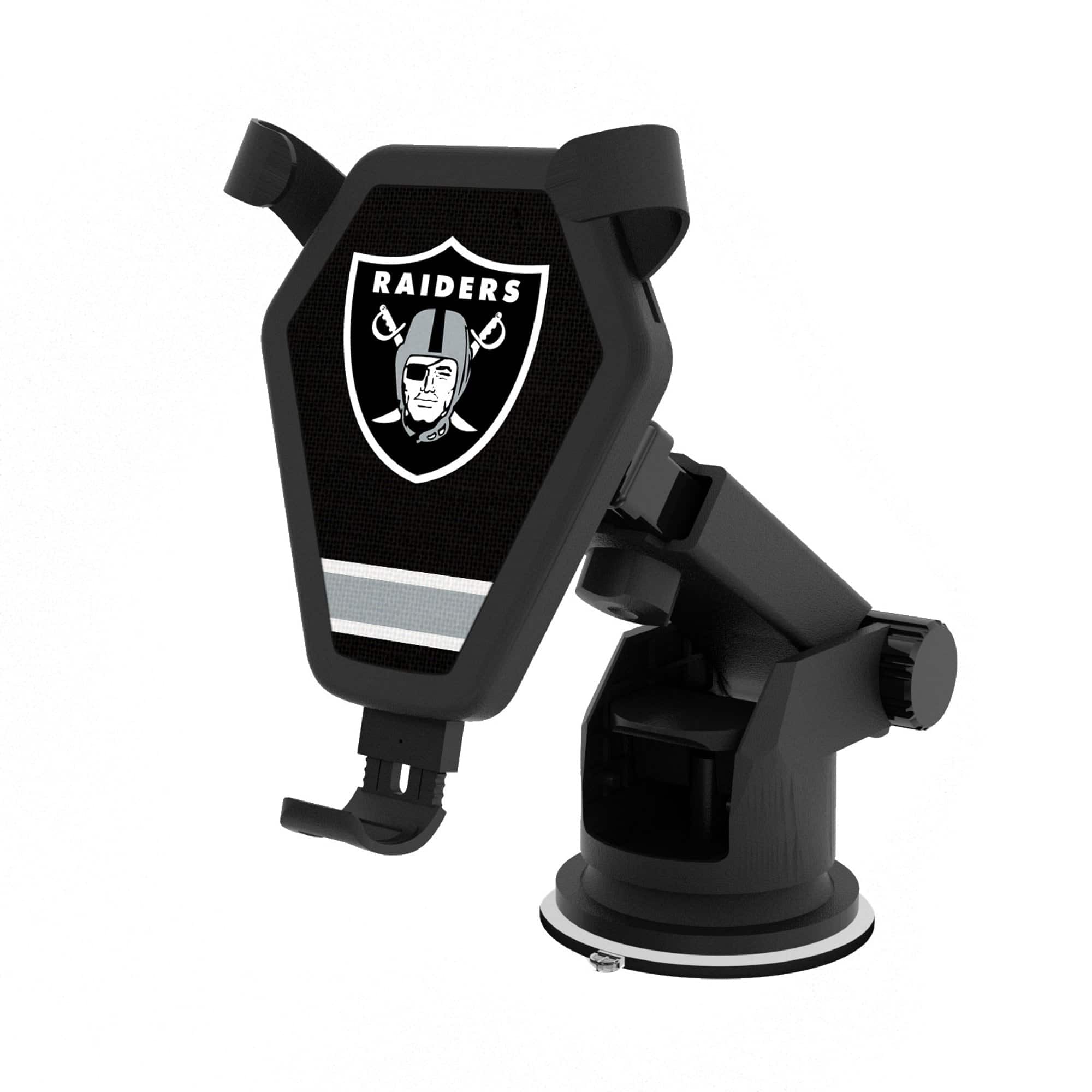 Keyscaper - Las Vegas Raiders Linen Stripe Wireless Car Charger - Black price history on PriceWatchPro