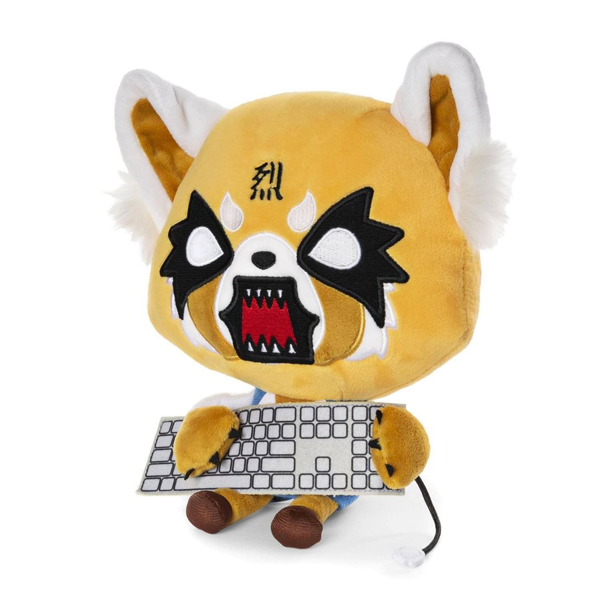 Alt View 1. Enesco - Aggretsuko Rage 12 Inch Collectible Plush - Yellow.