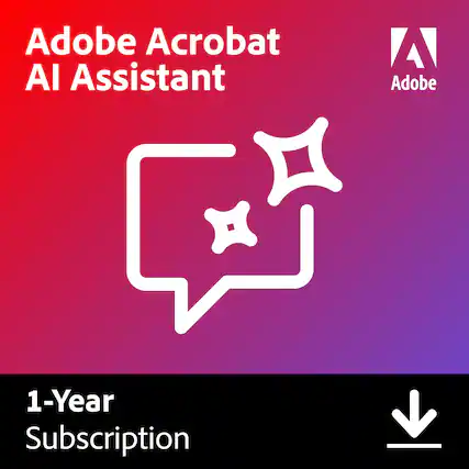 Adobe Acrobat Al Assistant 1-Year Subscription