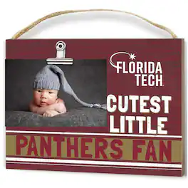 Jardine - Florida Tech Panthers 8" x 10" Cutest Little Team Logo Clip Photo Frame - Maroon