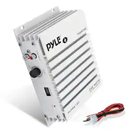 Pyle - PLMRA120 Hydra Marine Amplifier 240W 4-Channel, Waterproof, Dual MOSFET, RCA Input