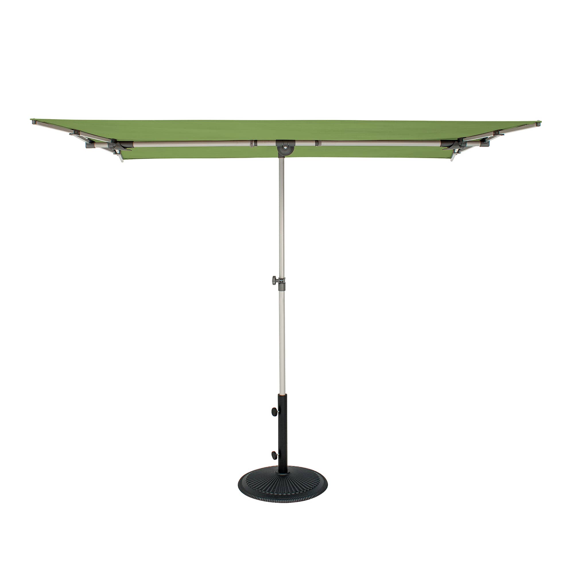 Mondawe - 5' x 7' Rectangle Patio Umbrella with Protective Cover - Lime