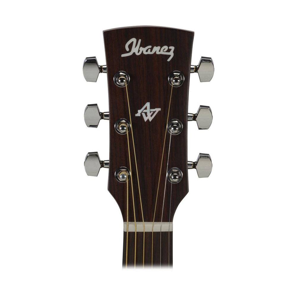 Alt View 2. Ibanez - Ibanez Artwood Dreadnought Acoustic Guitar-Open Pore Natural.