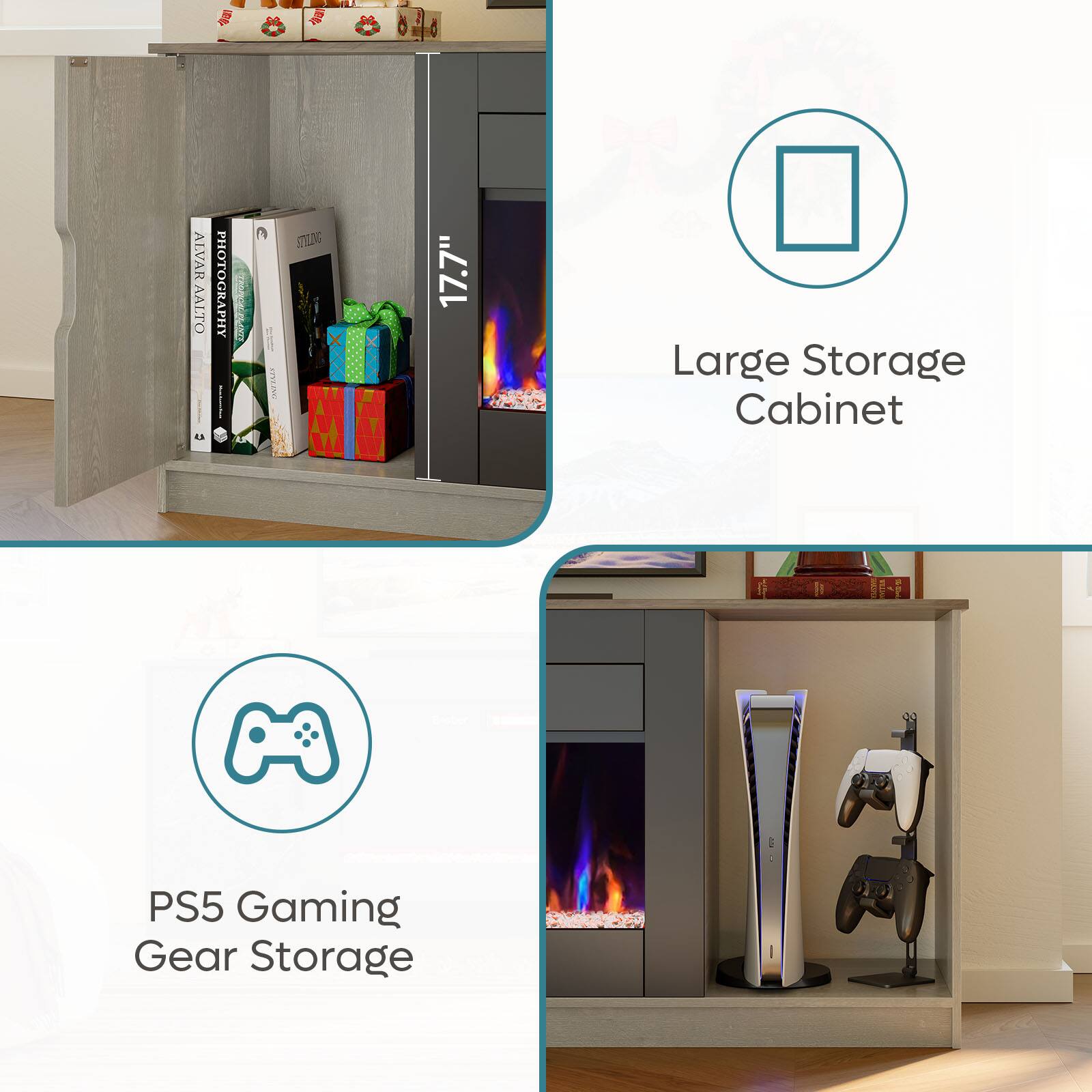 ALVAR AALTO  
PHOTOGRAPHY  
STYLING  

Large Storage Cabinet  
PS5 Gaming Gear Storage