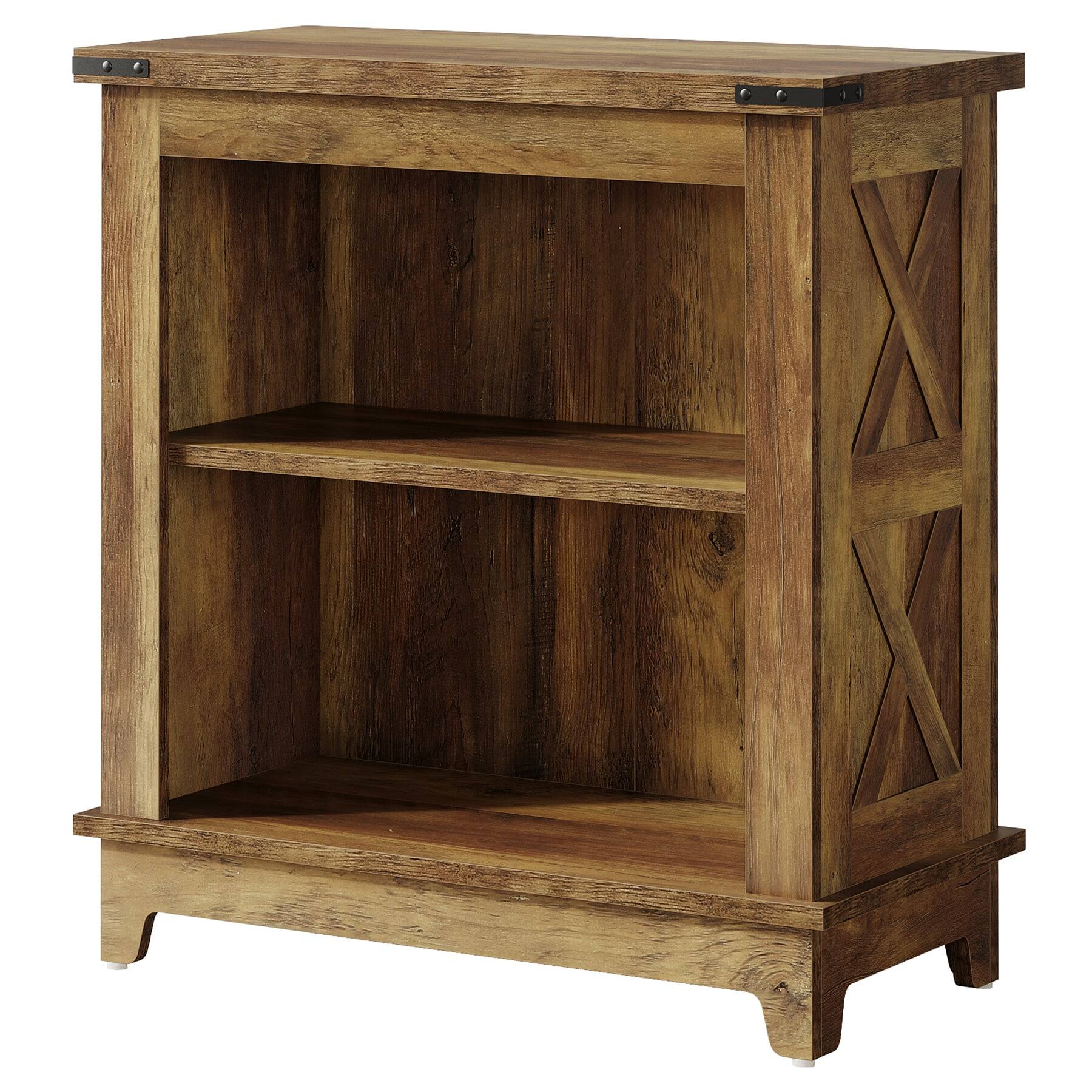 Angle. Kadyn - Kadyn Wood End Table, Storage Sofa Side, Modern Living Room Accessory, Space-Saving Design, Brown - Brown.