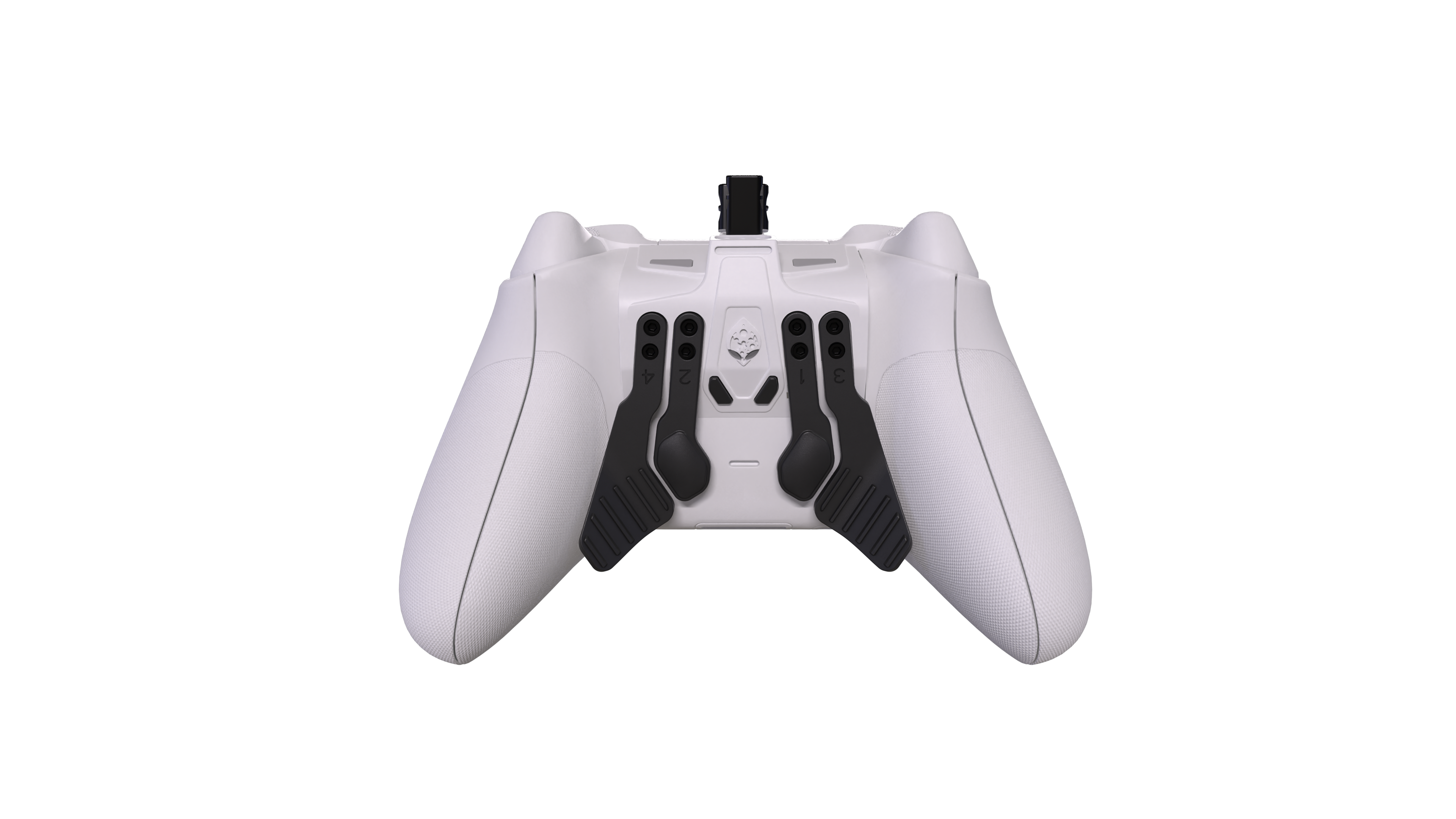 Alt View 16. Collective Minds - Strike Pack Horizon 4 Back Paddle adapter for standard Series X | S and Xbox One Controllers - White.