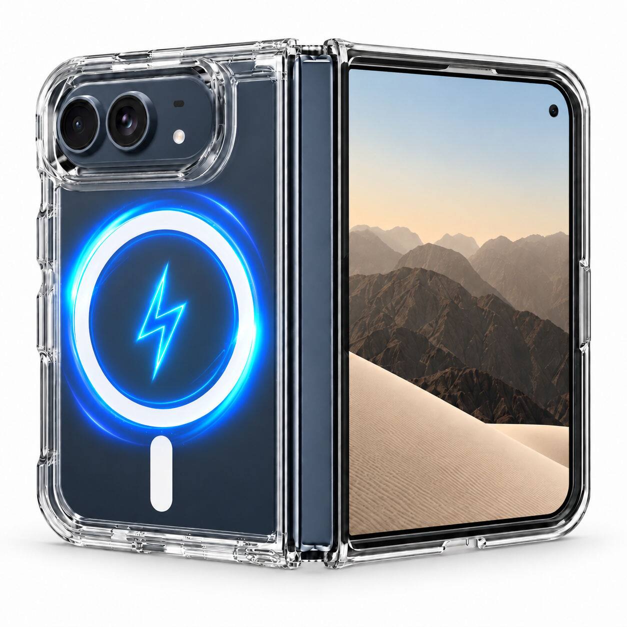 Entronix [Magnetic] Case Compatible with iPhone Duo [Hard Back] Cover ...