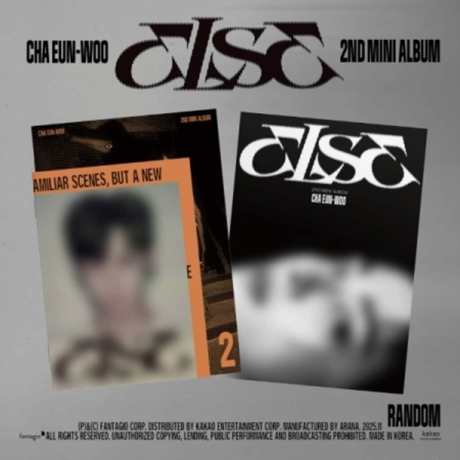 Cha Eun Woo - Else - Random Cover - incl. Photobook, Postcard, Instant Photo, Sticker, Postcard, 2 - COMPACT DISCS [CD] price history on PriceWatchPro