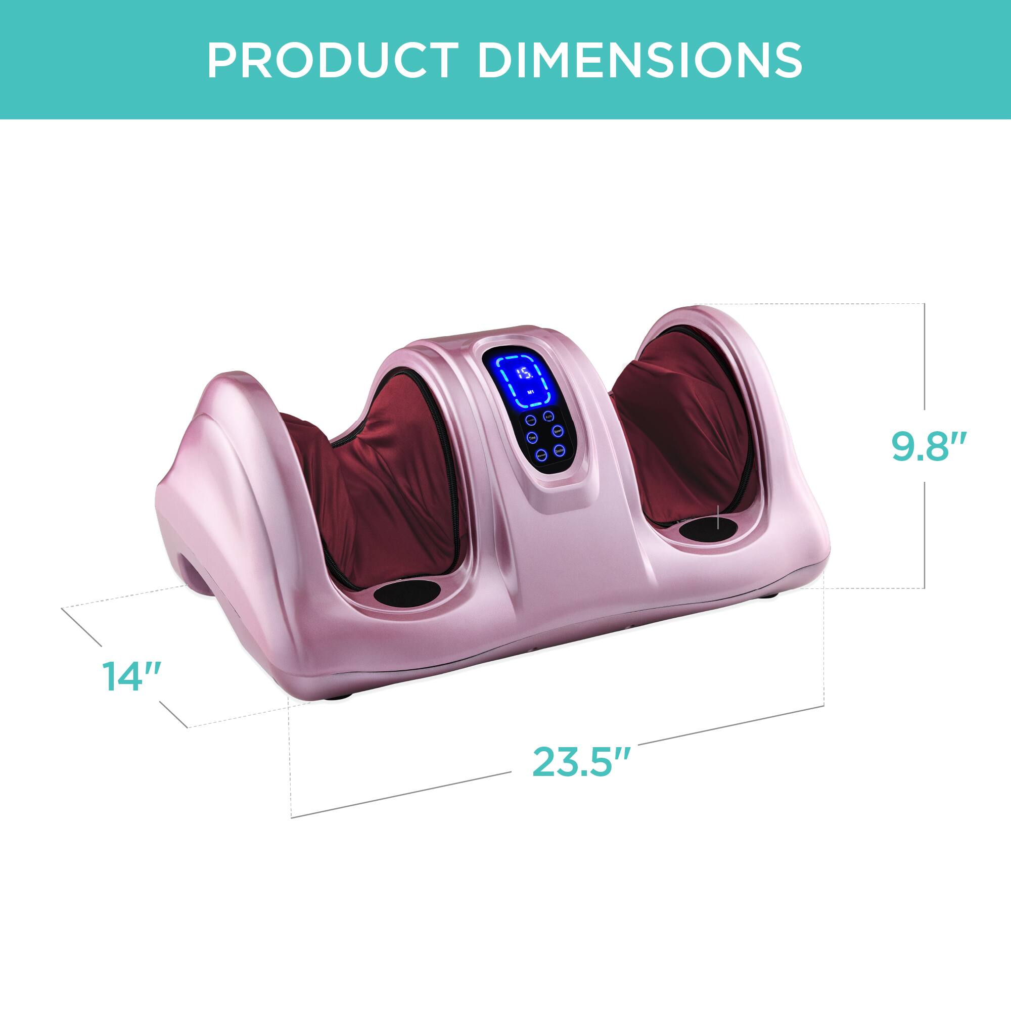 The corrected text is:

"Product dimensions: 9.8" x 14" x 23.5""

This indicates the dimensions of the product.