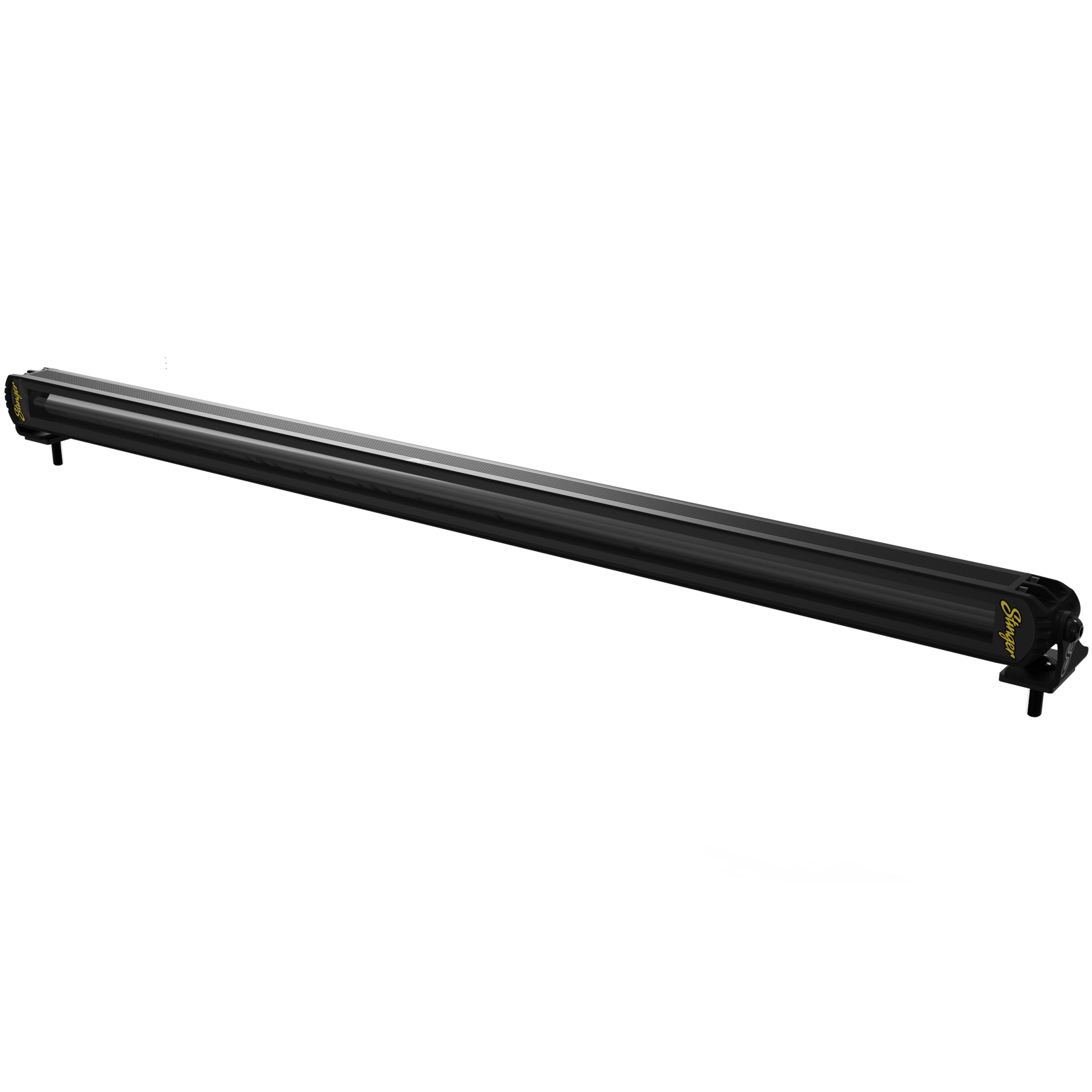 Alt View 1. Stinger - HEXCORE 32” Universal Off-Road Chase LED Light Bar, Amber/Red/White Rear Flood & Strobe for Cars, Trucks, Jeeps, UTVs - Black.