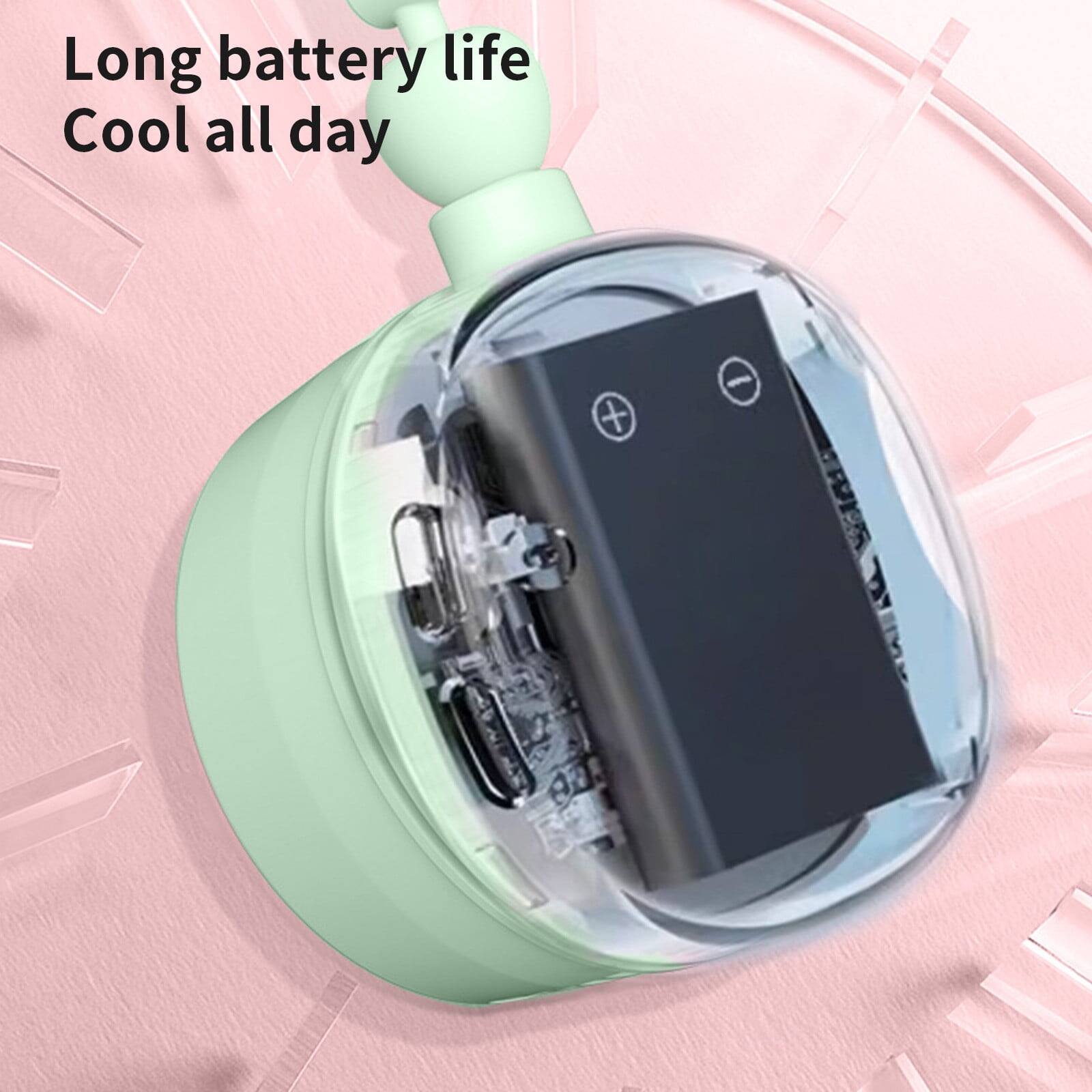 Long battery life  
Cool all day