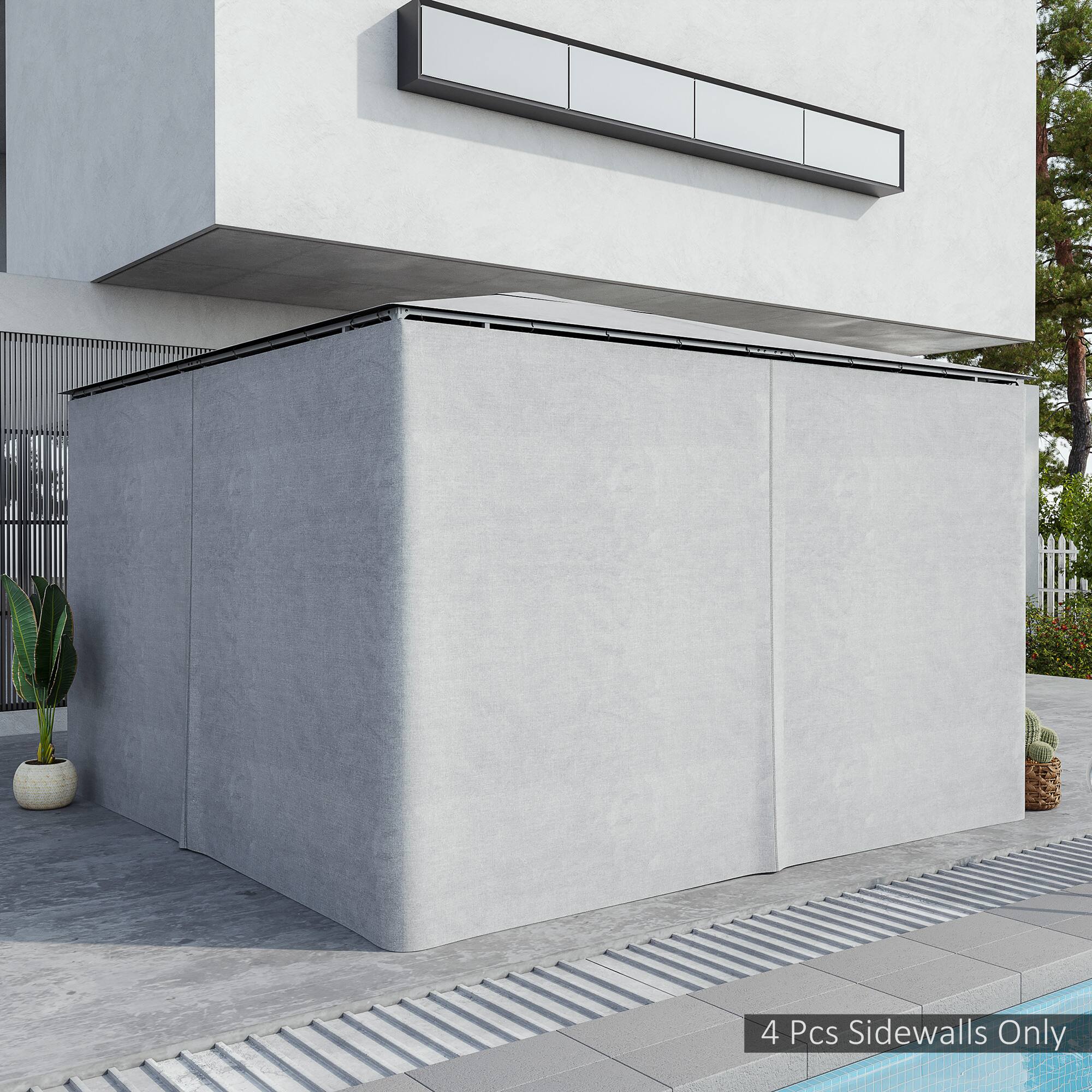 4 Pcs Sidewalls Only