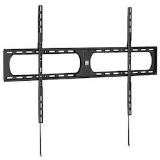 Front. Mount-It! - Heavy-Duty XL Fixed TV Wall Mount for 60-120 Inch TVs, Low Profile, 264 lb Capacity - Black.