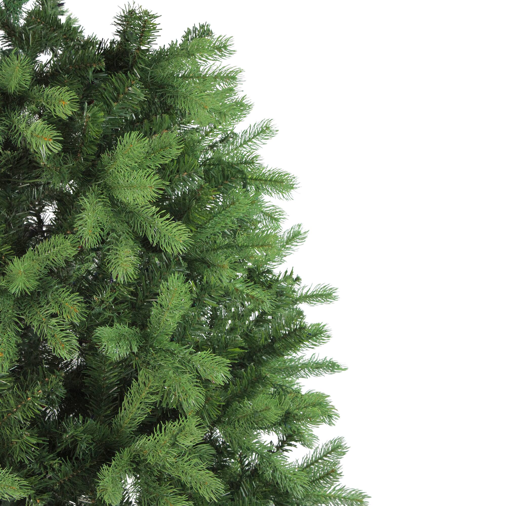 Alt View 3. Northlight - Real Touch™️ Full Noble Fir Artificial Christmas Tree - Unlit - 7.5' - Green.