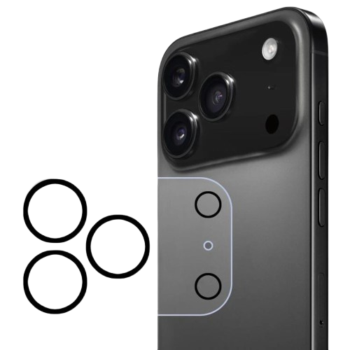 Home Collection - Camera Lens Tempered Glass Screen Protector 6.3 in for iphone 17 Pro - Clear