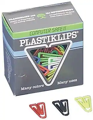 COMPUTER SAFE II
PLASTIKLIPS®
Many uses
Many colors