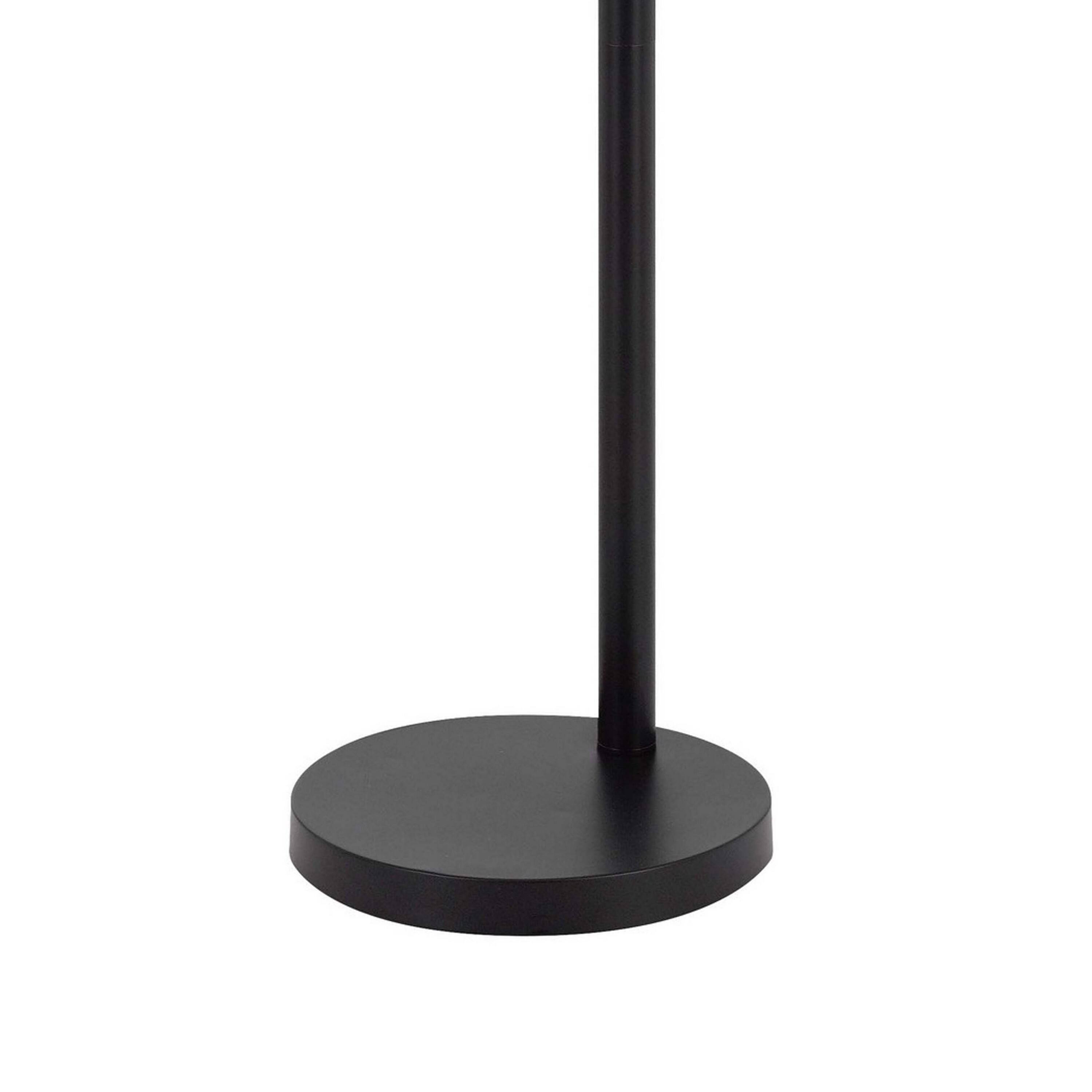 Manhattan Lane 84 Inch Floor Lamp, 3 Tree Style Drum Shades, Metal ...