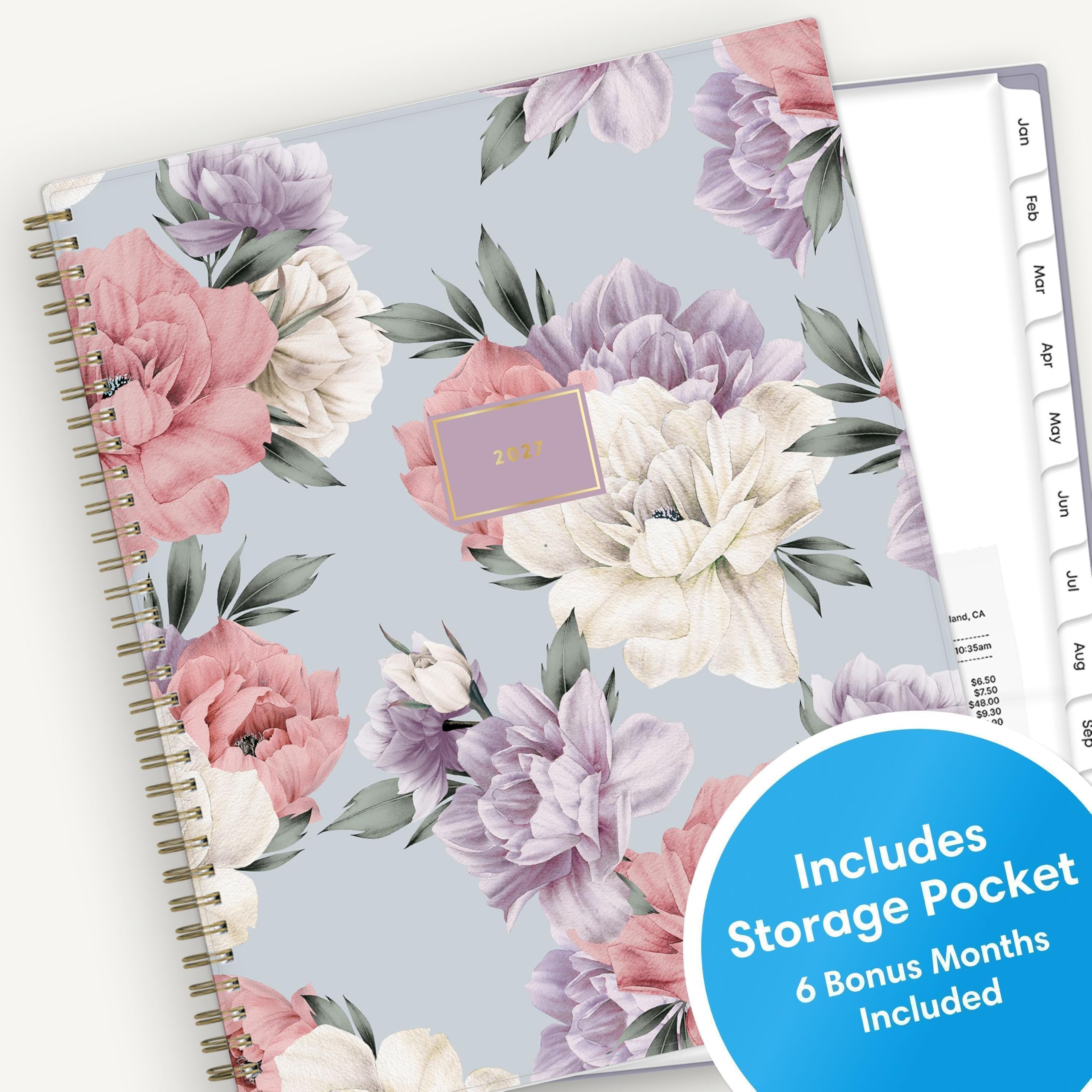 2027  
Jan Feb Mar Apr May Jun Jul  
and, CA 10:35am  
Aug $6.50 $7.50 $48.00 $9.30  
OF Sep  
Includes Pocket Storage Bonus Months 6 Included