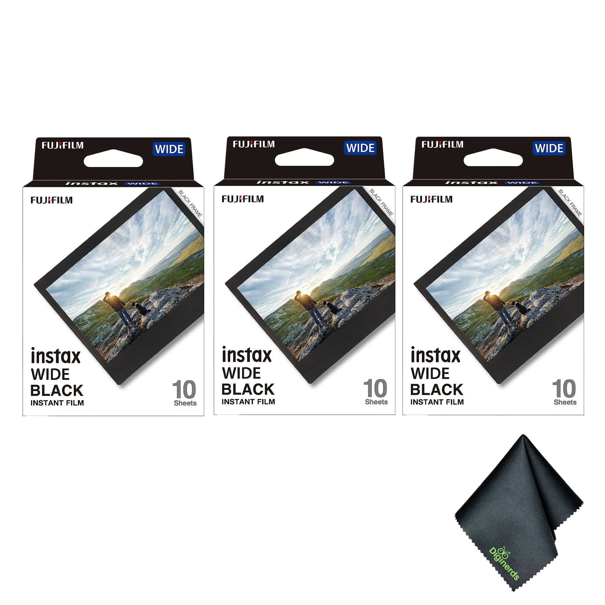 FUJIFILM WIDE  
FUJIFILM WIDE  
FUJIFILM WIDE  
instax WIDE BLACK  
instax WIDE BLACK  
instax WIDE BLACK  
10 Sheets  
10 Sheets  
10 Sheets  
BLACK FRAME  
BLACK FRAME  
BLACK FRAME  
INSTANT FILM  
INSTANT FILM  
INSTANT FILM  
06 Diginerds