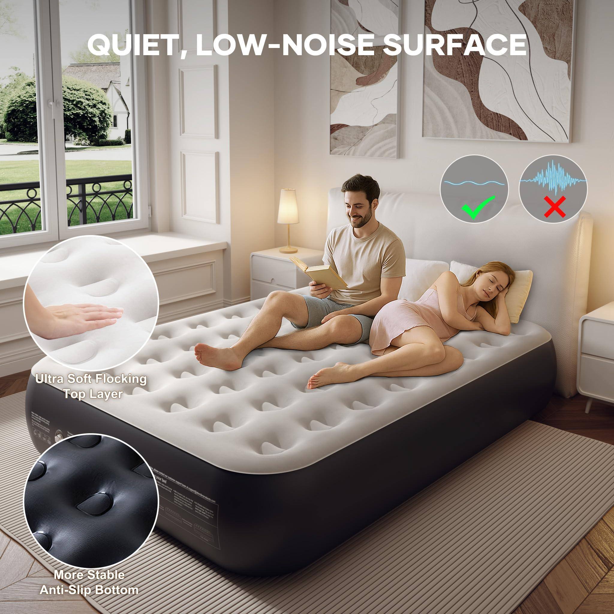 QUIET, LOW-NOISE SURFACE

Ultra Soft Flocking Top Layer

More Stable Anti-Slip Bottom