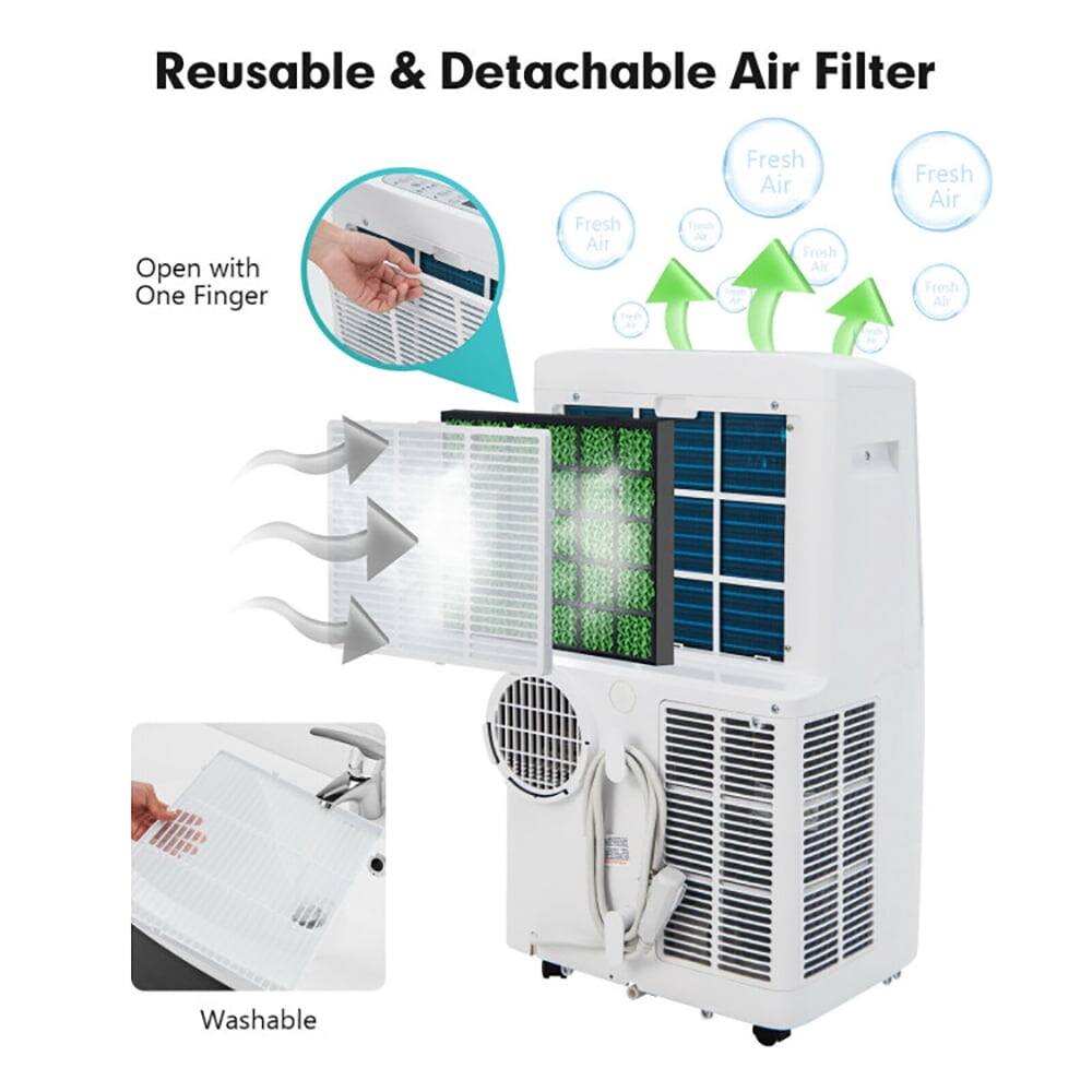 Reusable & Detachable Air Filter

Open with One Finger

Fresh Air

Washable