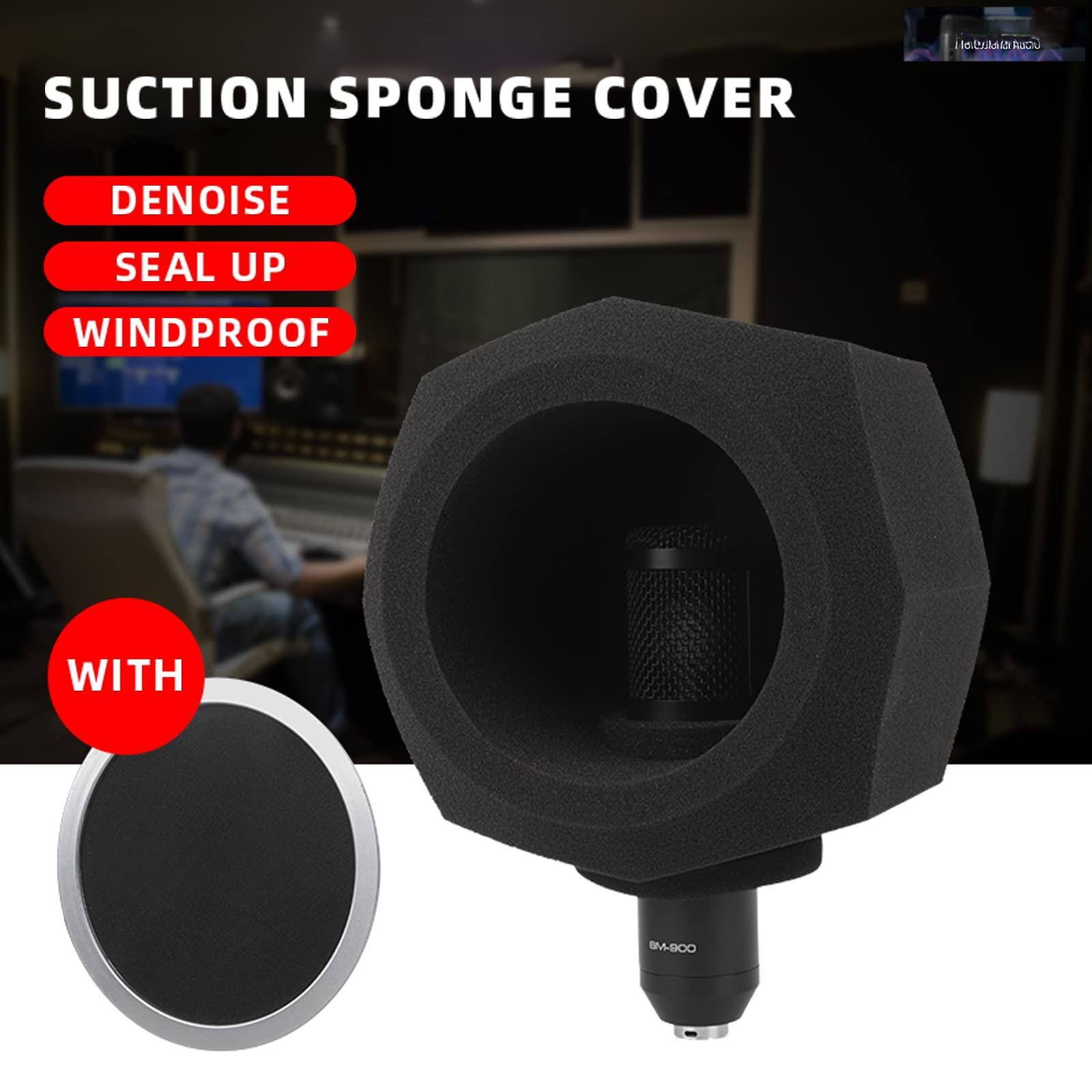 Suction Sponge Cover

- Denoise
- Seal Up
- Windproof

With BM-900