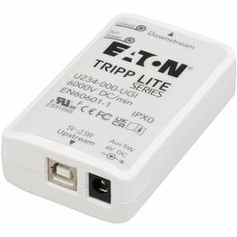 Tripp Lite - series U234-000-UGI Surge Suppressor/Protector - Computer, Notebook, Tablet, Smartphone - Gray, White - USB B - Gray,White
