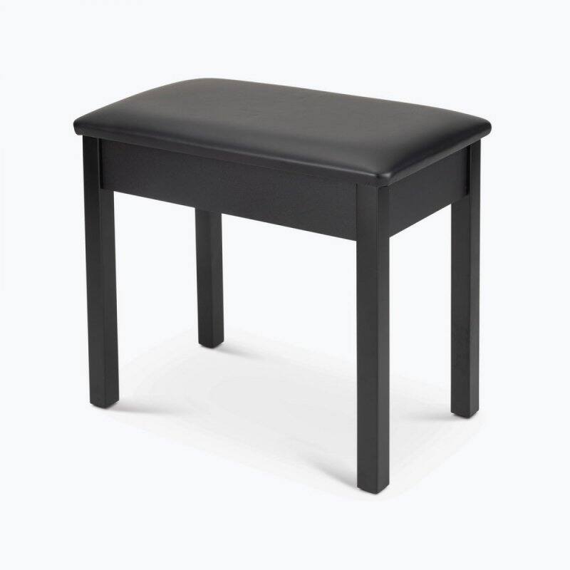 Alt View 2. On Stage Stands - On-Stage KB8902 Flip Top Keyboard Bench, Black - Black.