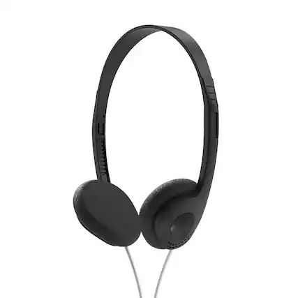 Front. Cluzine - Lightweight 44g Wired Headphones, 27mm Drivers, 3.5mm Jack, Comfortable for Work, Study & Daily Use.