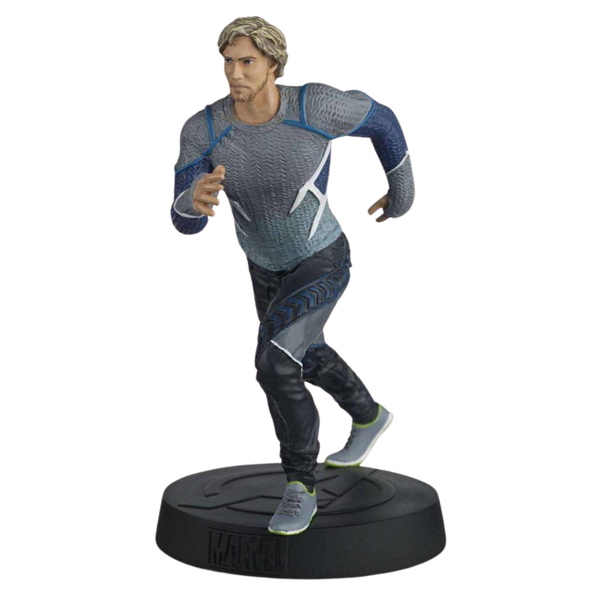 Alt View 1. Marvel - Eaglemoss Marvel Movie Collection 1:16 Figurine | Quicksilver - Grey.