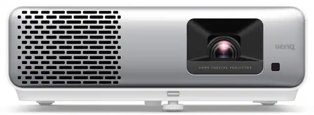 Front. BenQ - HT2060 1080p HDR LED Home Theater Projector with Lens Shift & Low Latency - White.