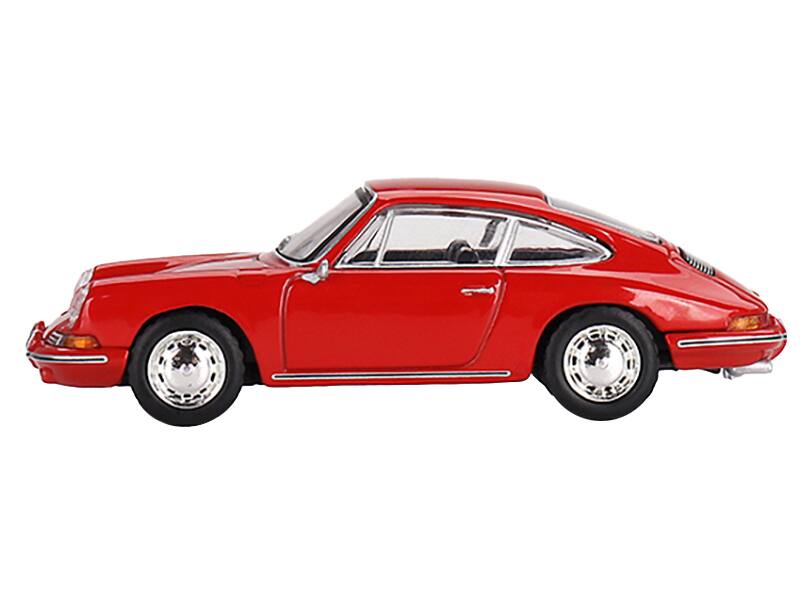 Angle. Mini GT - 1963 Porsche 901 Signal Red Limited Edition to 4200 pieces Worldwide 1/64 Diecast Model Car by Mini GT - Red.