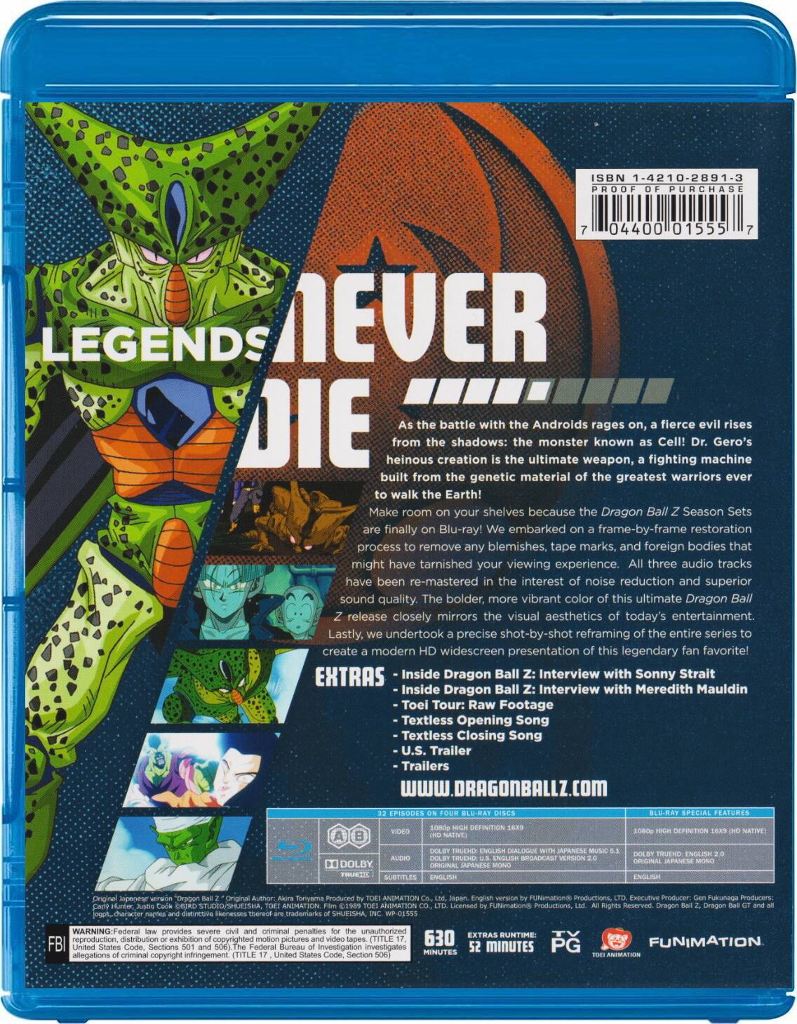 Alt View 1. Dragon Ball Z: Season 5   - BLU-RAY.